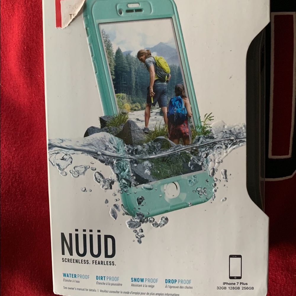 TEAL NUUD LIFEPROOF CASE FOR IPHONE7 PLUS